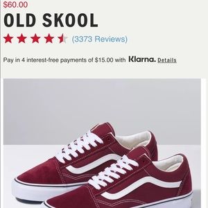 Old Skool Vans Port Royale